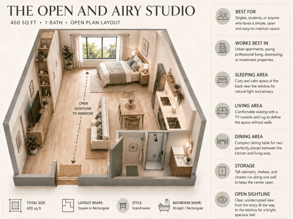 The Open and Airy Studio